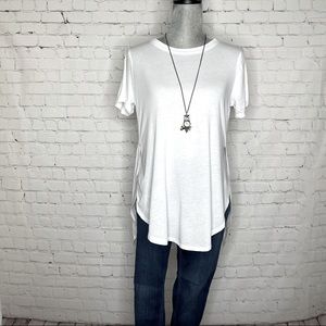 White Tunic Tee